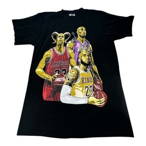 Vintage Basketball Legends T Shirt‎ Airness Jordan Kobe Bryant Lebron James